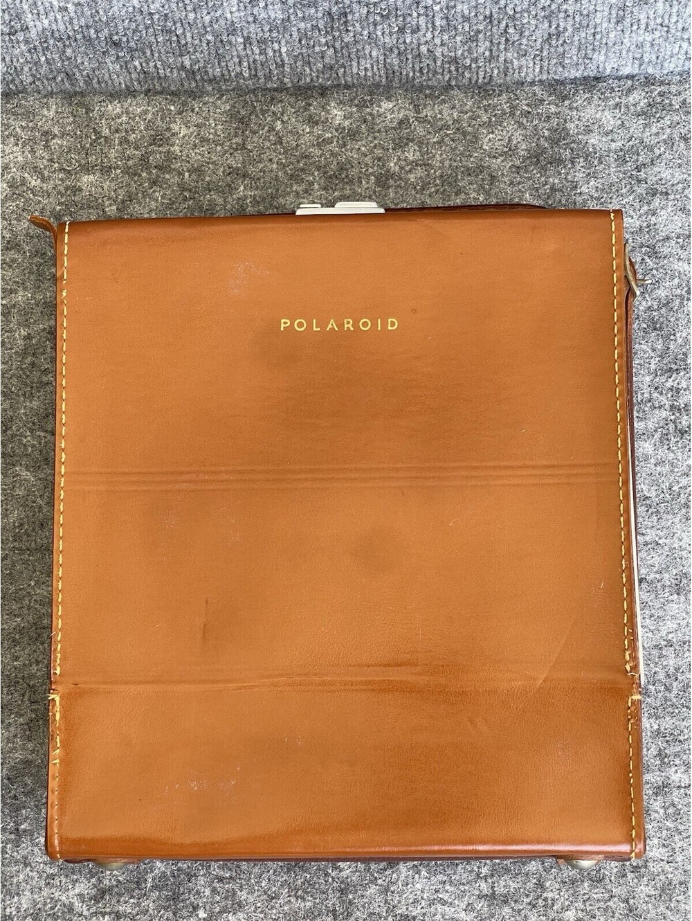 Polaroid Land Camera Accessory Kit w/ Model J-5 Flash AG-1B Bulbs/Leather Case